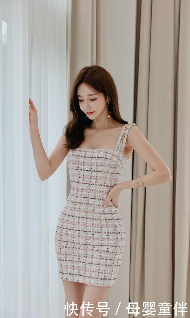 女神孙允珠最新裙装穿搭不同风格,别样风情