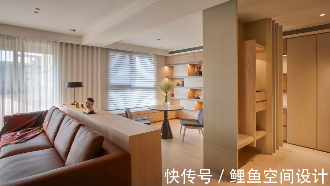 客厅|180㎡现代简约,暖色调的浪漫,温馨舒适自然