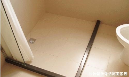 卫生间|卫生间不要装挡水条了，头次见有钱人这样设计，懊悔没早些察觉！