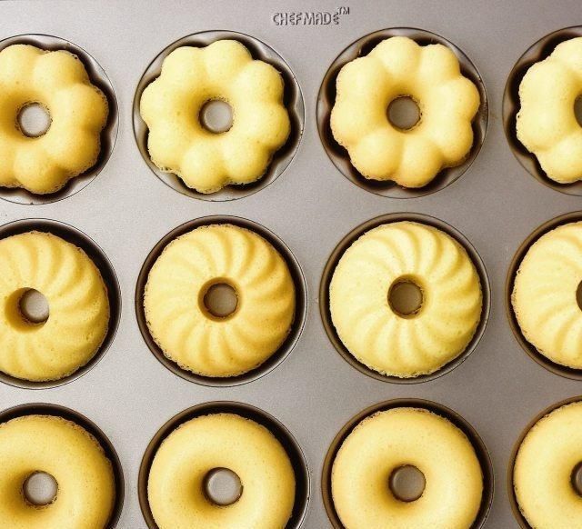 钟方向|一款超颜值的甜甜圈蛋糕,一口能吃一个,绝对不夸张