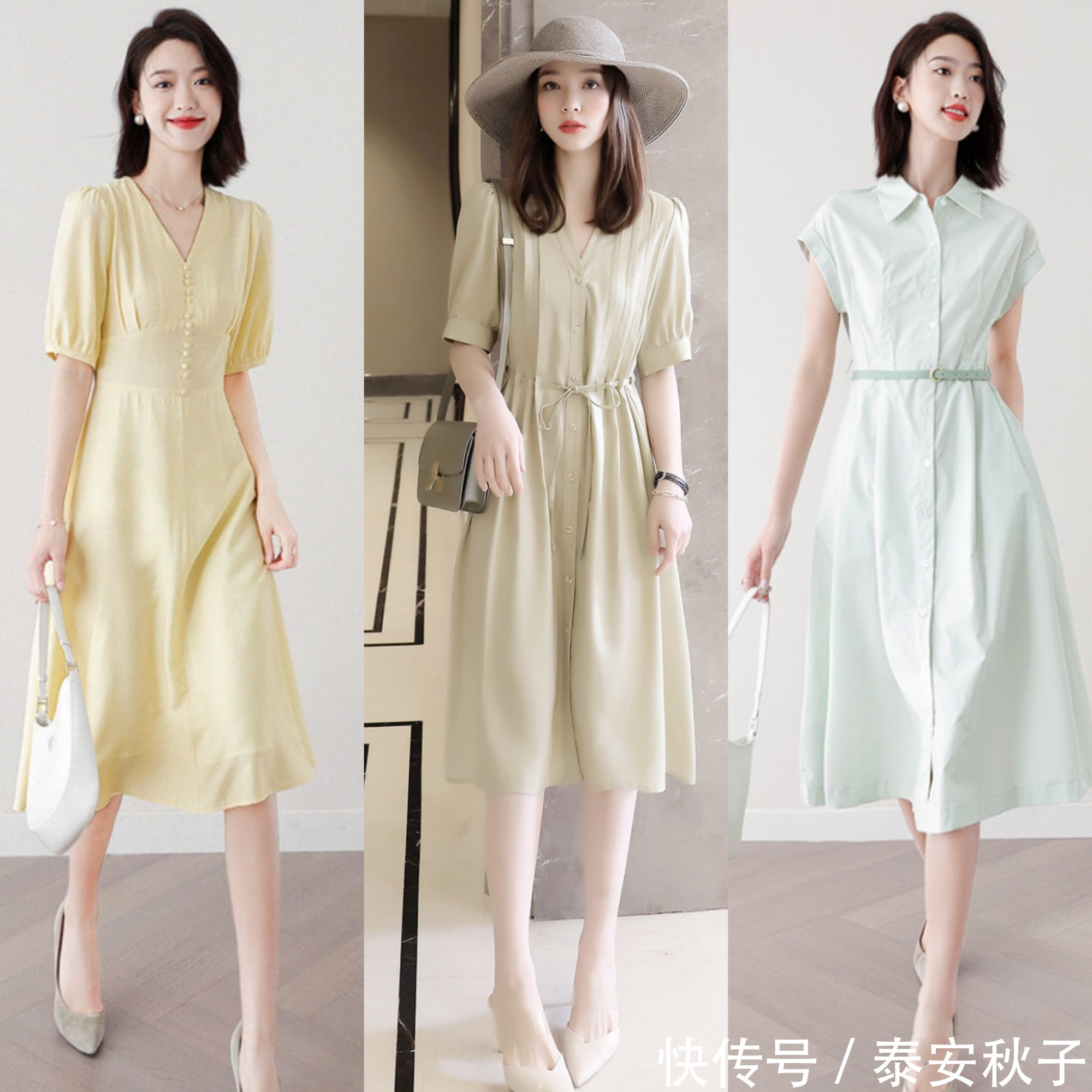 连衣裙|女人的优雅可以“妆”出来!今夏最火“轻熟风”穿搭:美死啦!