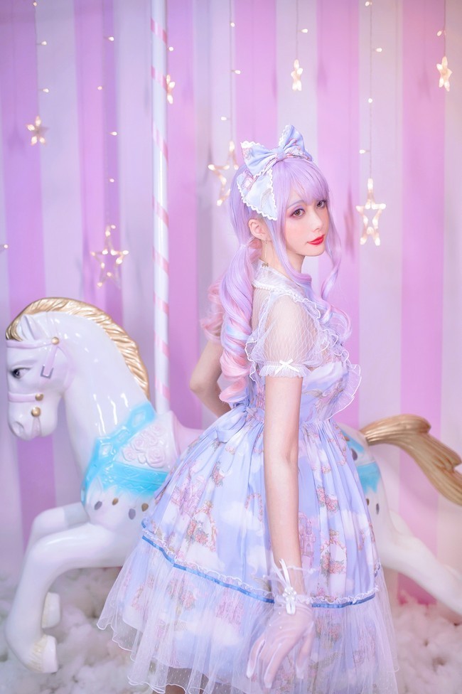 Lolita|Lolita:云阶花园,夏日蜜桃