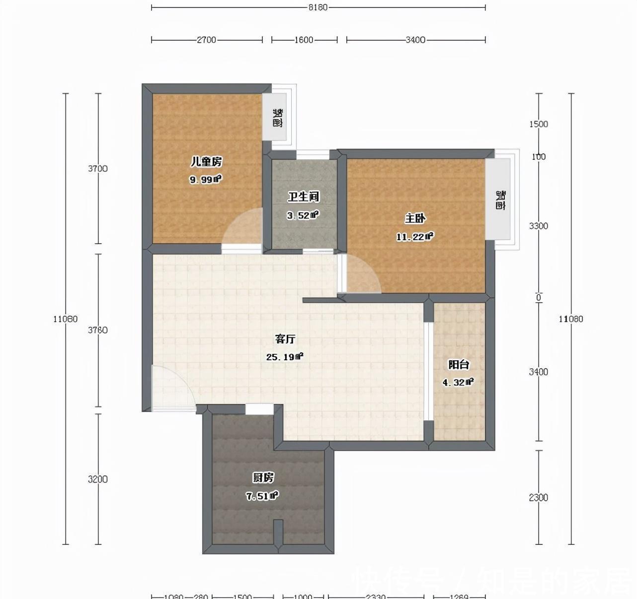 装修|77平轻奢美式二居室,给人一种内敛朦胧的美感