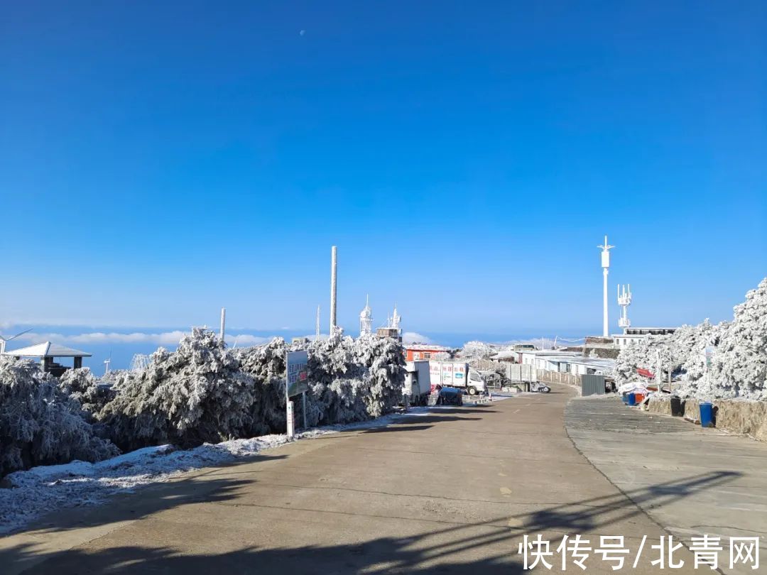 云海|太美了！台州最新雪景！括苍山跌至-10℃，再现云海奇观