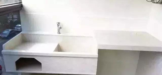 洗手池|同样是一个阳台,别人家的阳台这样装,真是漂亮又实用