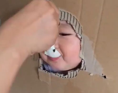 当家长|为哄娃能乖乖吃饭,妈妈想出的这招获高赞,网友:双方属实不易啊