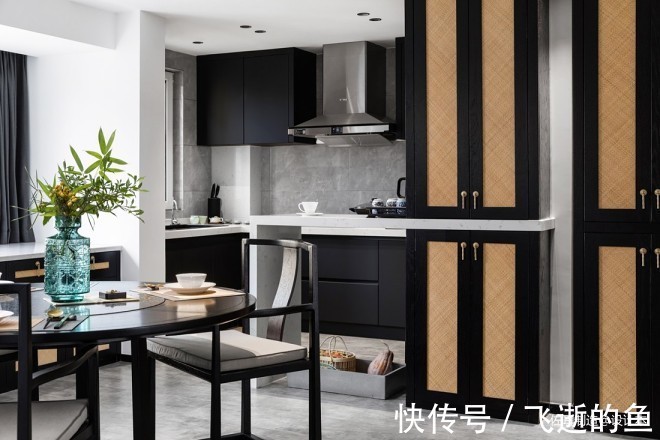 新中式|二居室143平米新中式