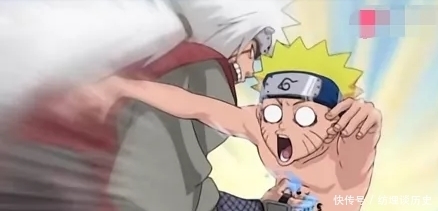 自来也一|火影忍者:鸣人被自来也嘲笑,看到肚子瞬间变脸!自来也:是他!