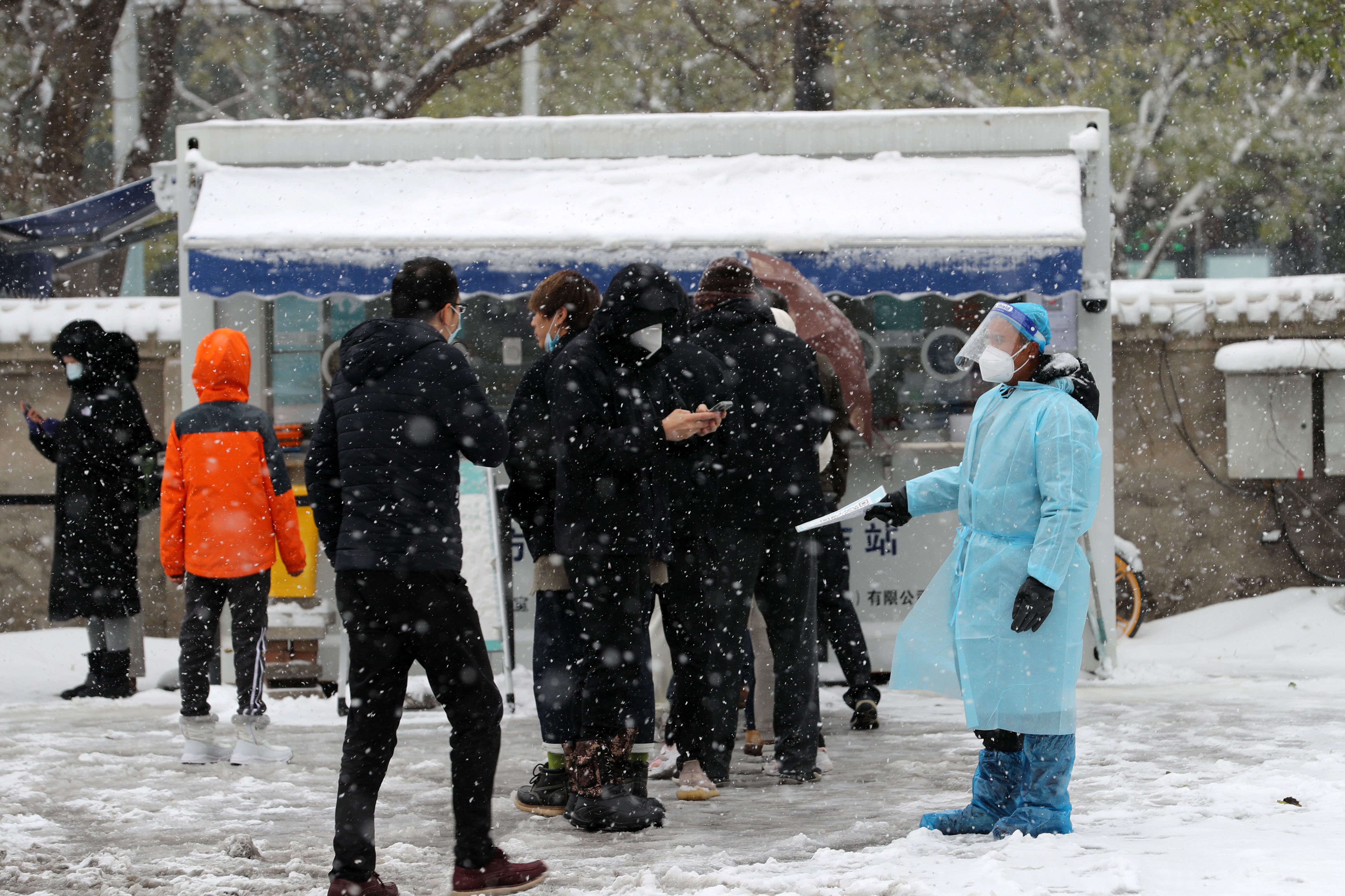 北京市|多路直击北京降雪