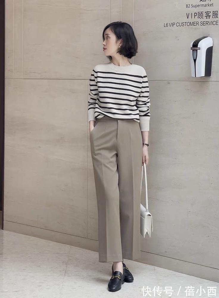包容性|40岁女人可以照搬的“裤装搭配”,价格不一定贵,会搭配才是关键