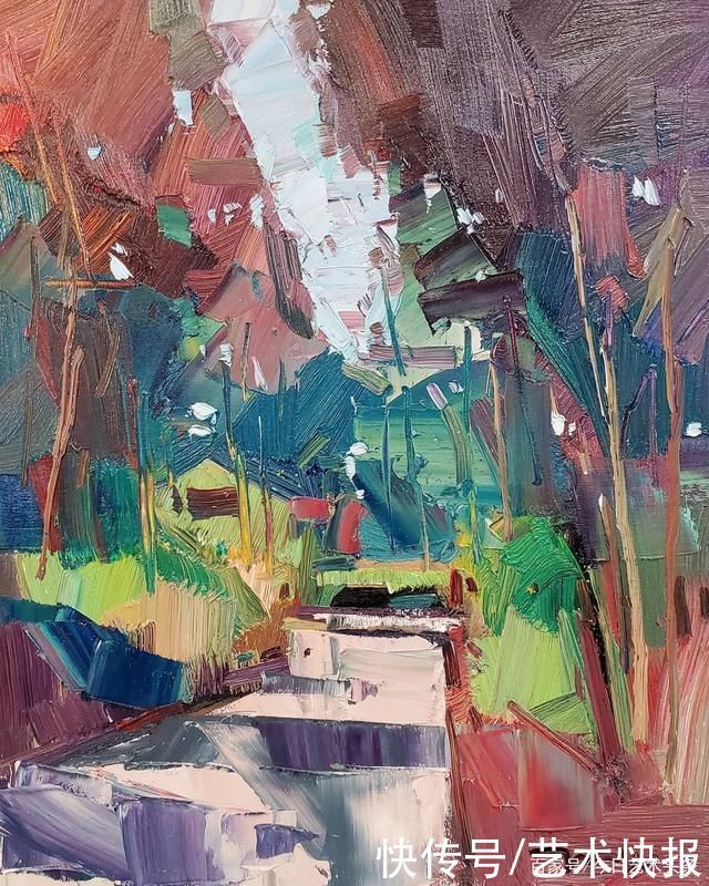 一幅画!墨西哥艺术家何塞特鲁希略油画作品欣赏