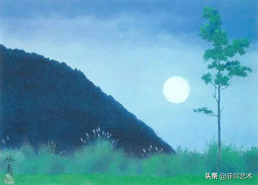 川端康成|一生只画风景画的画家，川端康成评价：他把画风景画当成了旅行