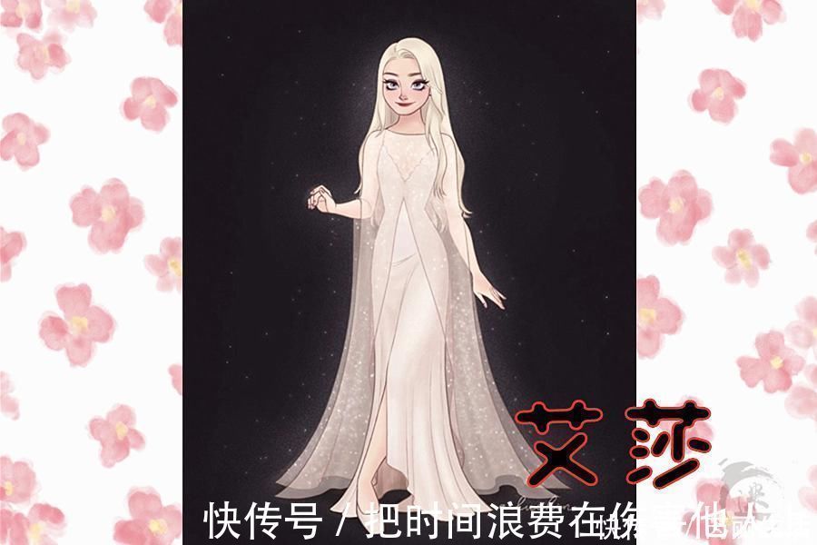 梅莉达|迪士尼公主的“梦幻婚纱”,贝儿像孕妇,全场最美竟不是艾莎