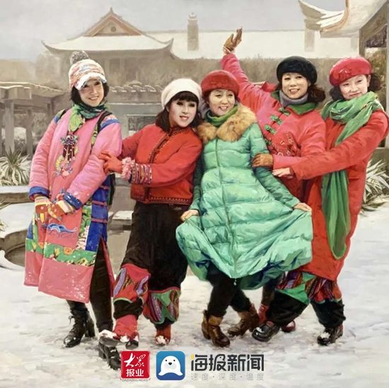 邀请展|“潮起意生——河南大学美术学院黄河文化主题创作邀请展”在日照市美术馆开展