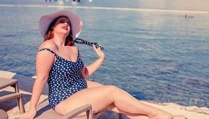 身材|体重190斤的大码模特, 身材肥胖, 却用行动证明了另一种美!