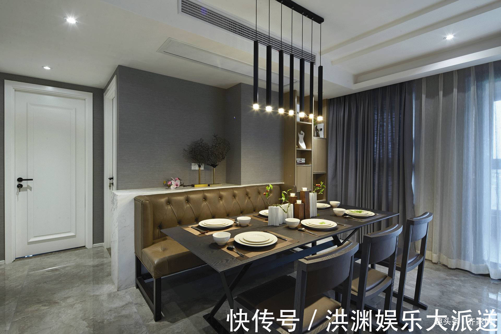 床头|150平现代中式,古朴典雅,反映民族文化,体现中国传统神韵!