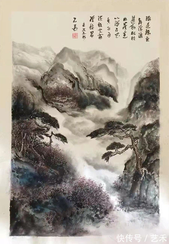 张大千@画家石云平——朴实厚重 气势畅达