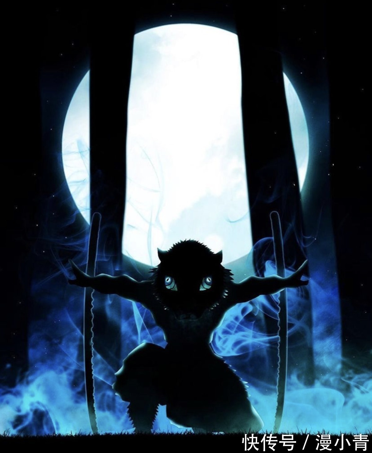 反派们|月色下的《鬼灭之刃》角色鉴赏,反派们神神秘秘,主角们动作帅气