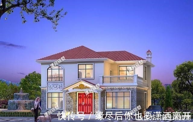 造价|宽12米上下的农村别墅,全身都是优点,造价还蛮低!