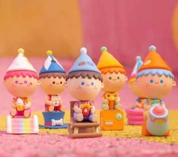 p拆盲盒的快乐你不懂,晒晒我们的首套盲盒——PAN缤纷乐园系列盲盒