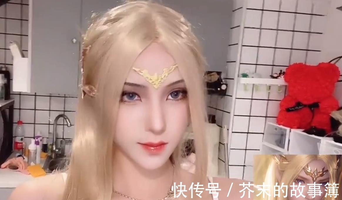 超神学院|现实版千仞雪终于来了,外貌神还原,可惜衣服有点少