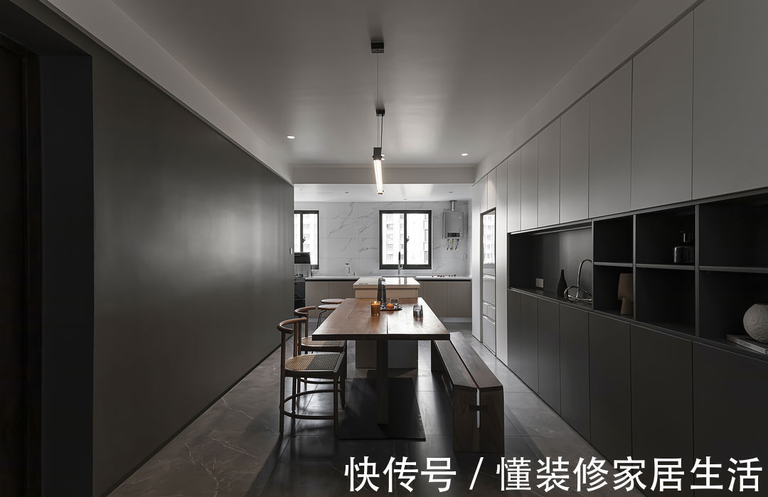 书房|为了享受慢节奏生活,180㎡低调简朴装修,一切刚刚好