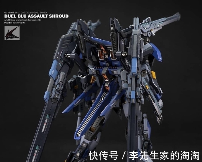 模型|变身金刚狼？苦无尸装决斗高达模型