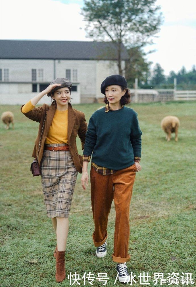 造型|上了年纪的女人别轻易说老,看三木妈妈的高级感穿搭,贵气又减龄