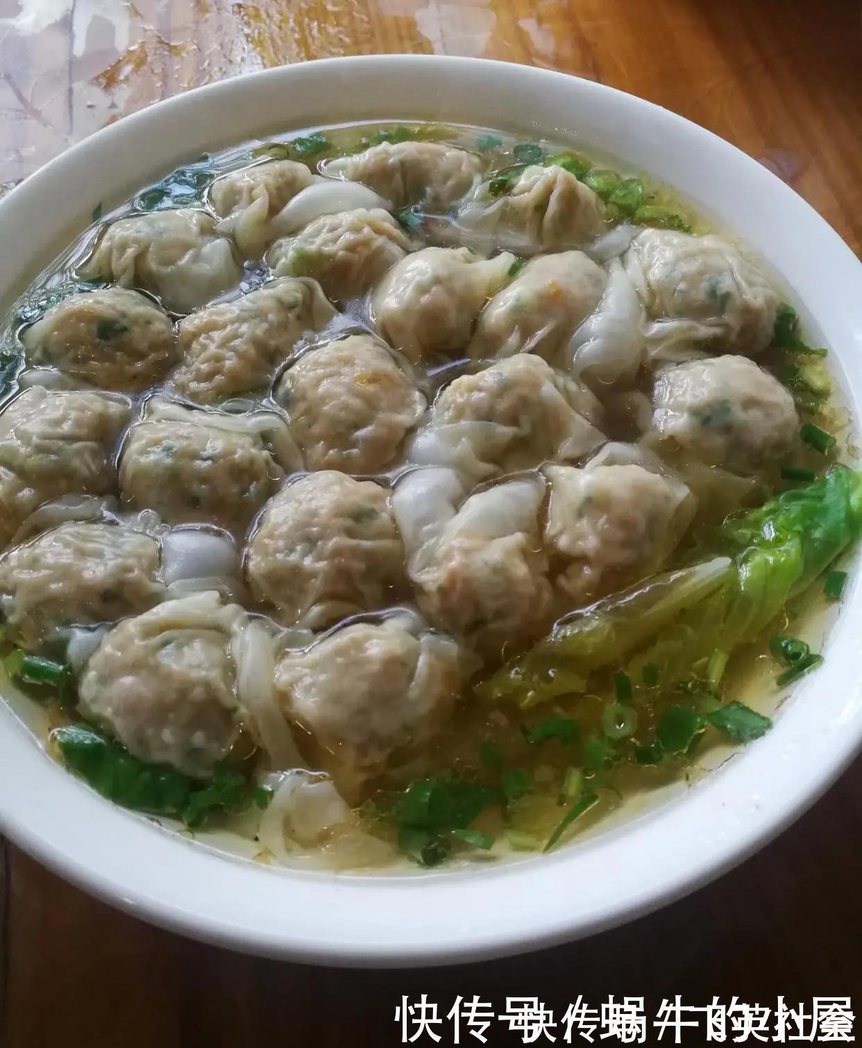 主教|馄饨店主教你:用菠菜包小馄饨,提高记忆力,营养丰富鲜嫩好吃