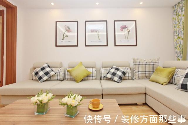 乳胶漆|75平现代风二居室,全屋用原木色回归自然,散发清新闲适的气息