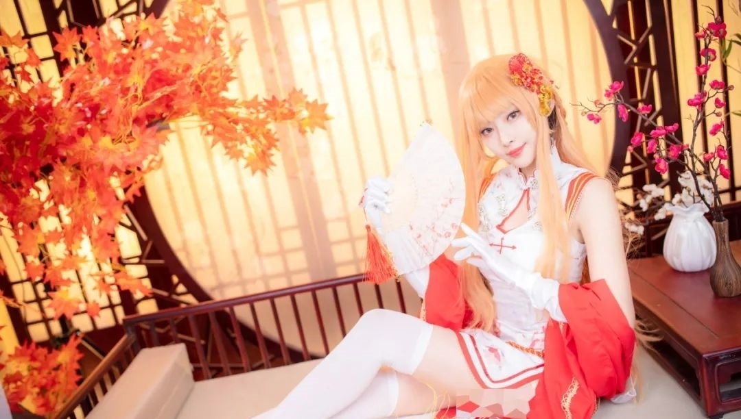 刀剑神域|cos:刀剑神域亚丝娜cos正片@米粒