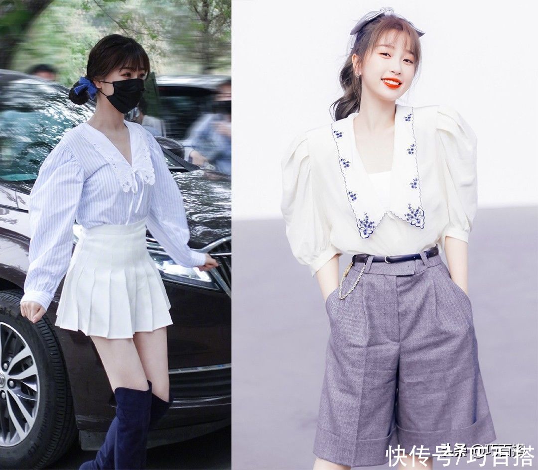 穿搭|穿搭时不时髦看细节！根据脸型选择衣领，魅力提升好多倍