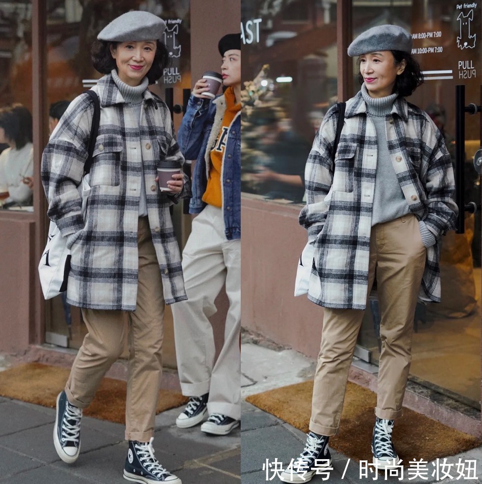 洋气 不出错的“叠穿”公式,学三木妈妈的穿搭小技巧,高级洋气还减龄