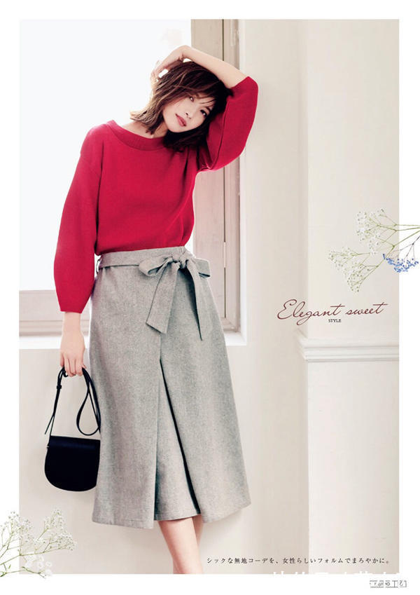 秋装|比连衣裙有女人味比裤子优雅,半身裙才是精致女人,秋装的首选