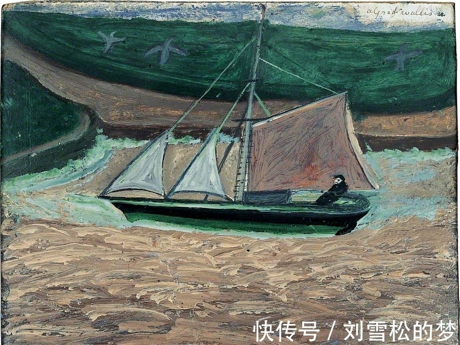 康沃尔$你穷其一生作画还是默默无闻,一个老渔民退休后学画6年,成功了