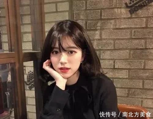 温柔|不管什么脸型的女生,选对刘海收获小脸,温柔系刘海更清新自然