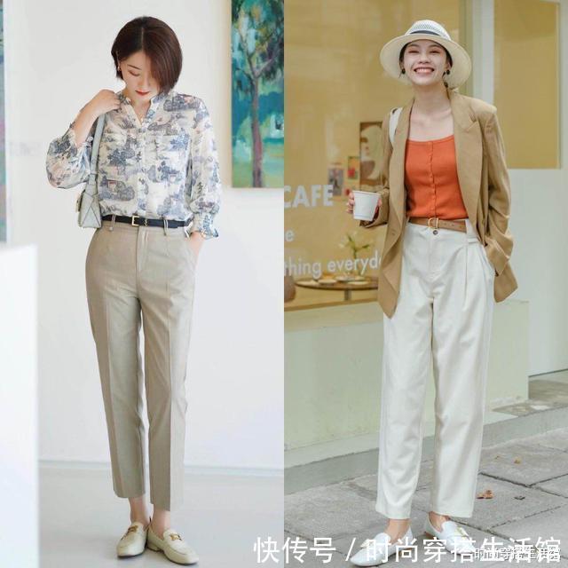 tips|30+女人适合穿哪种裤子?根据身材特征挑选,休闲通勤都实用