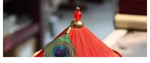 孔雀翎|清朝官帽上的“红顶珠”价值多少钱？一颗珠子，能抵秦奋一身行头