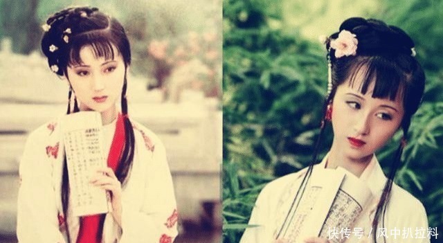 陈晓旭#女大学生一袭汉服模仿陈晓旭版林黛玉，简直一模一样