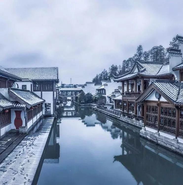 一场薄雪，勾勒出古风古韵大美中国