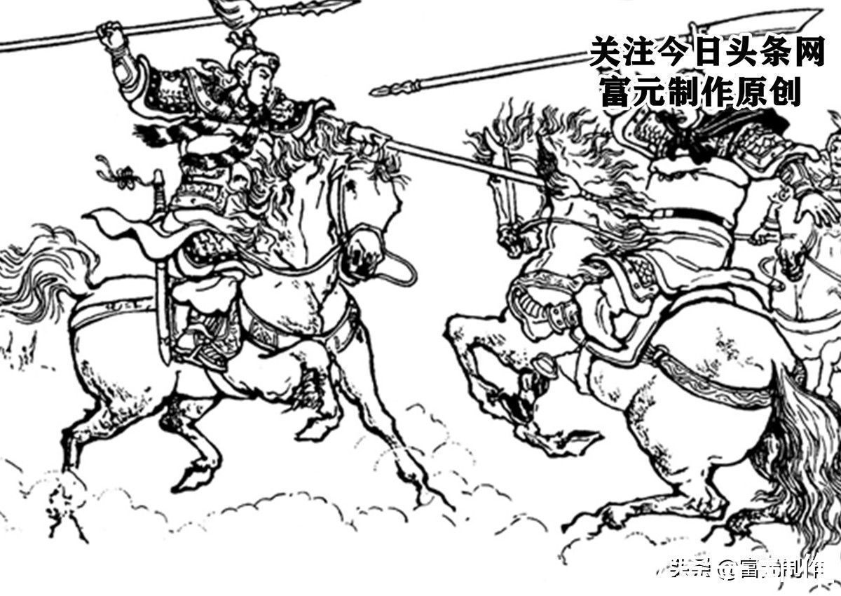 五虎将&梁山虎将董平是陆文龙的师傅吗？两位双枪将的实力差距在哪里？