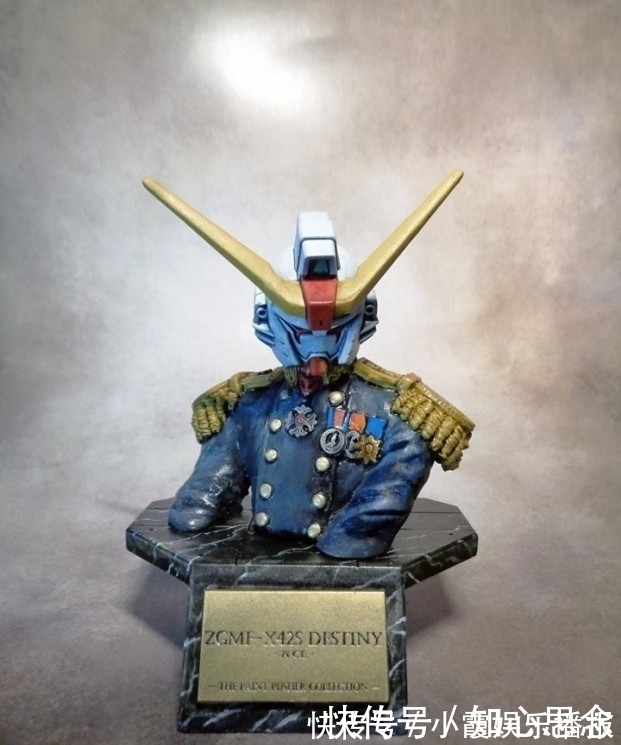 胸像|模玩控:高达拟人胸像改造,巴巴托斯、命运、独角兽哪款是你的最爱?