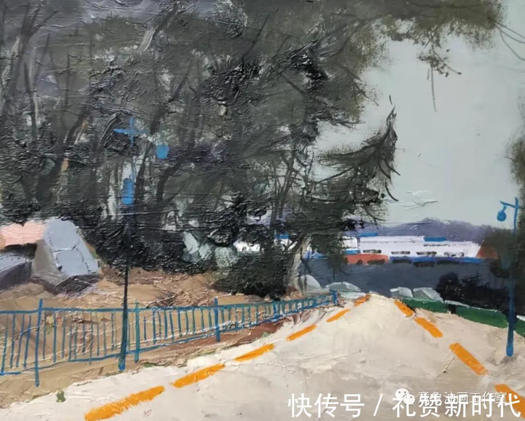 油画作品@2021年任鹏龙小幅油画作品