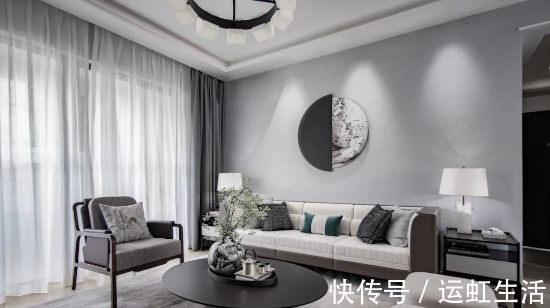 中式|见过最惊艳的新中式,139㎡禅意之居,里面的客厅茶室,太喜欢了