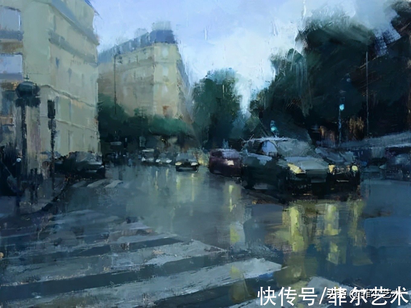 雅各布·德恩@美国画家雅各布·德恩超强表现力现代印象派油画作品赏析