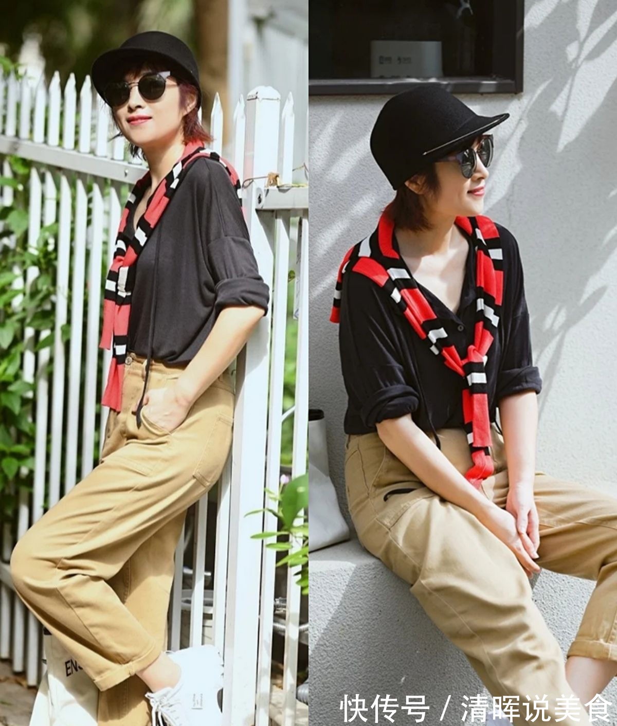 利落 50岁女人别穿得像大妈,学她的减龄穿搭,年过半百的美也很迷人