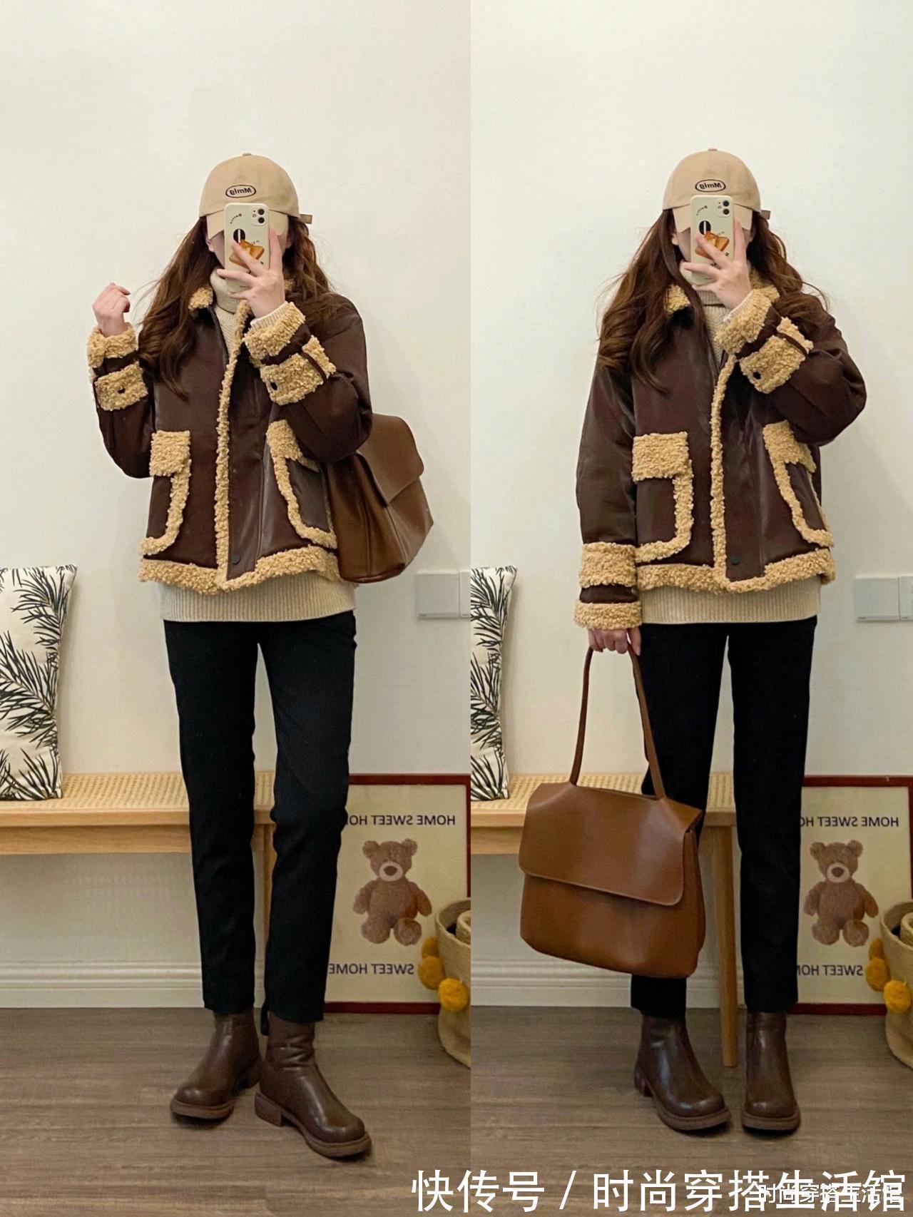 破洞牛仔裤|又降温了,裤子真不用买太多,这几种“暖暖裤”,御寒保暖又时尚