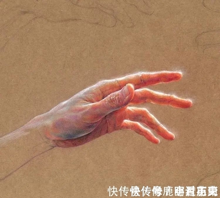 脚部&他只画手和脚,作品“肉感”十足,似乎让人能感觉到温度