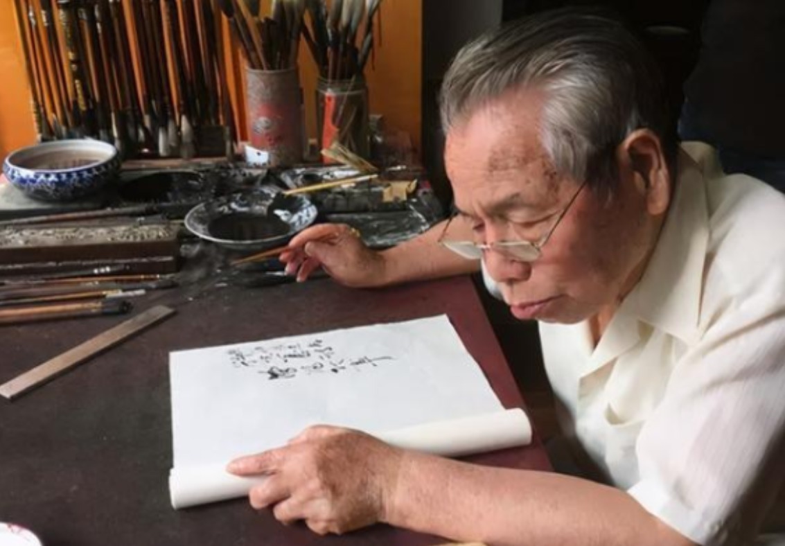 李逸野&重庆88岁著名书法泰斗李逸野,因不满丑书当道,宣称退出书协