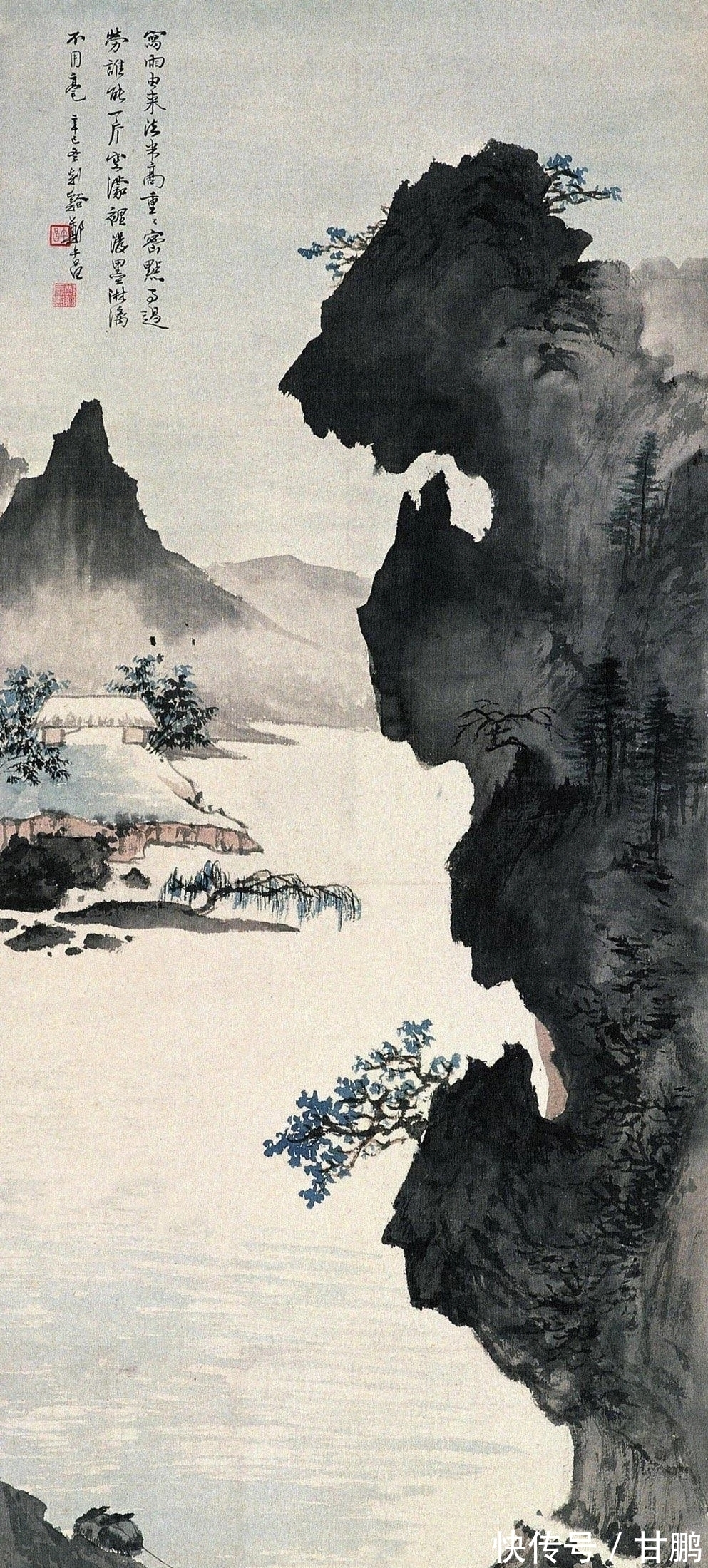 山水画&小处精微,大处酣畅|郑午昌山水画